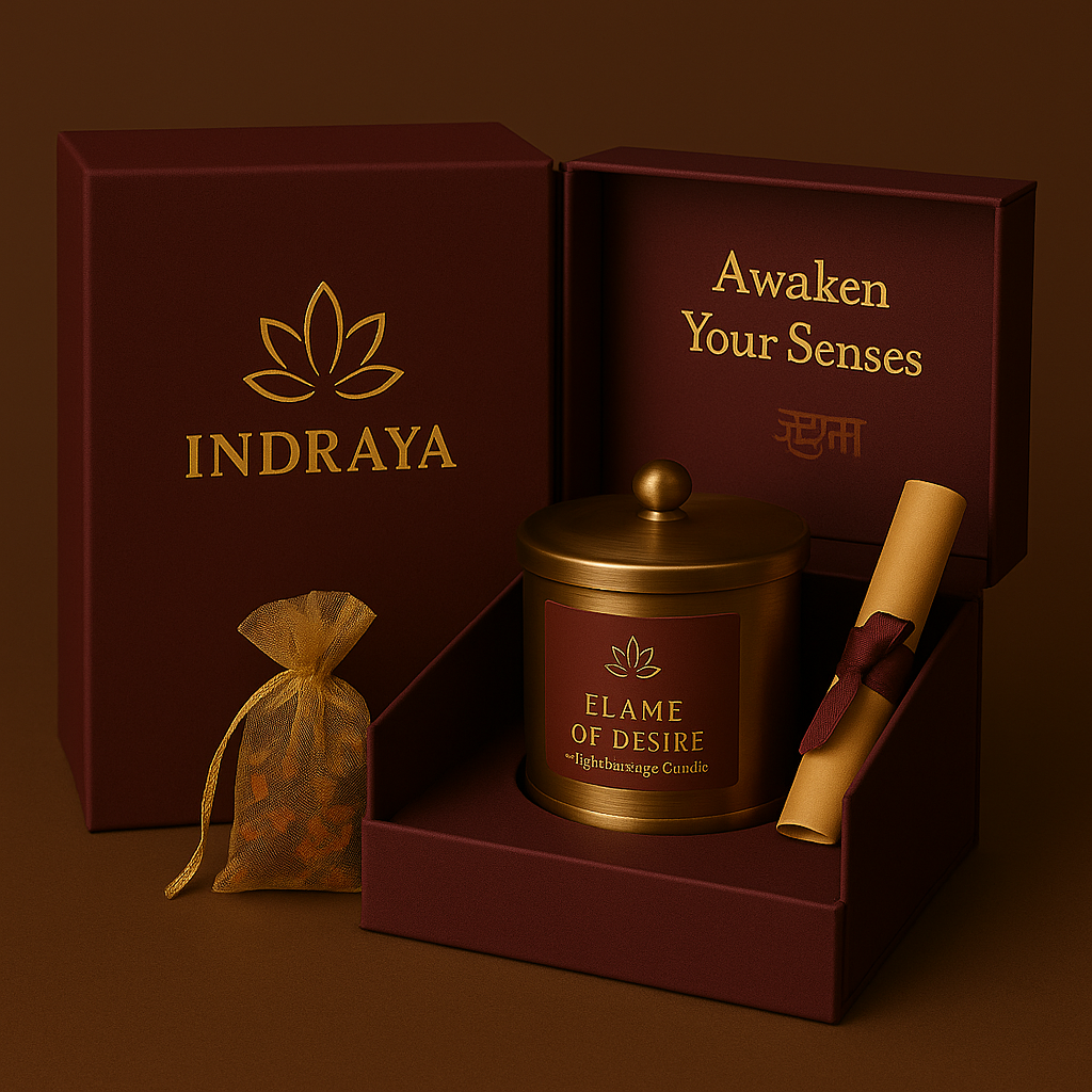 Chandana Bloom – Sensual Massage Candle with Sandalwood & Rose