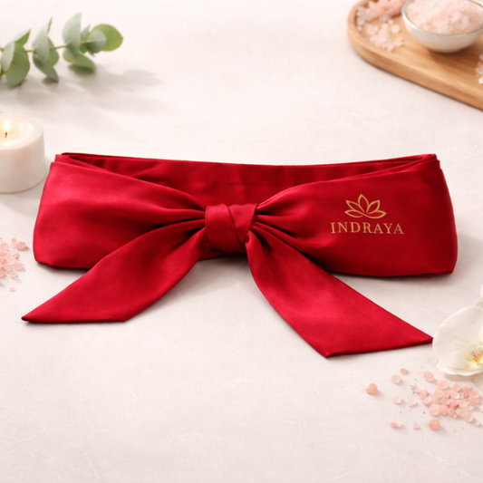 Indraya Eye Mask | Satin Calm for Digital Detox and Stillness Indraya